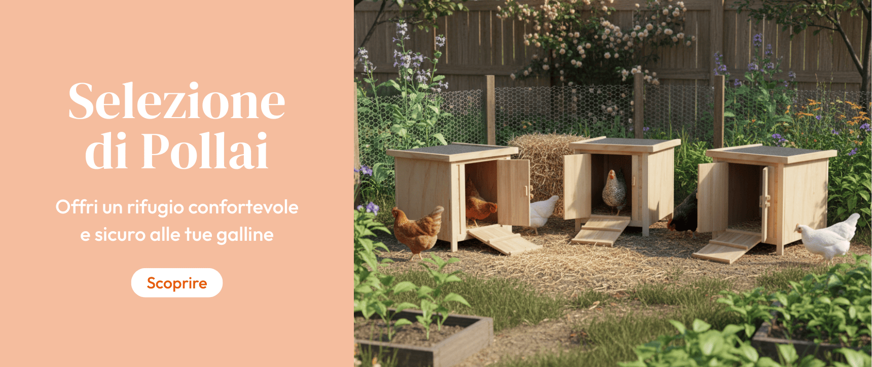 Selezione di recinti e pollai