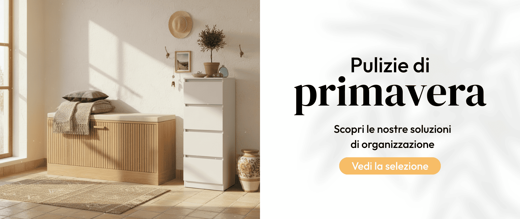 Pulizie di primavera e selezione dei magazzini