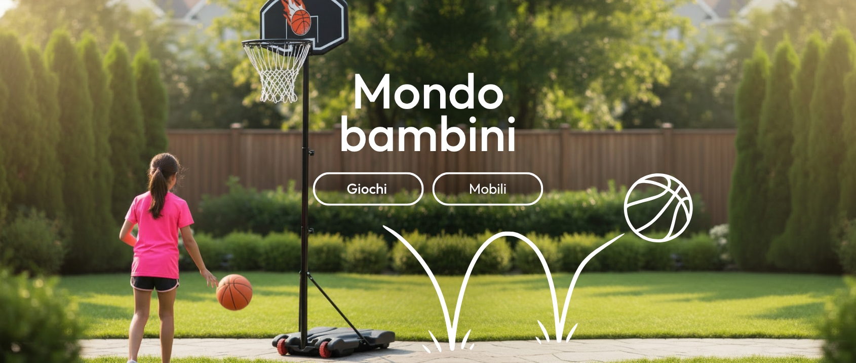 Mobili e giochi per bambini